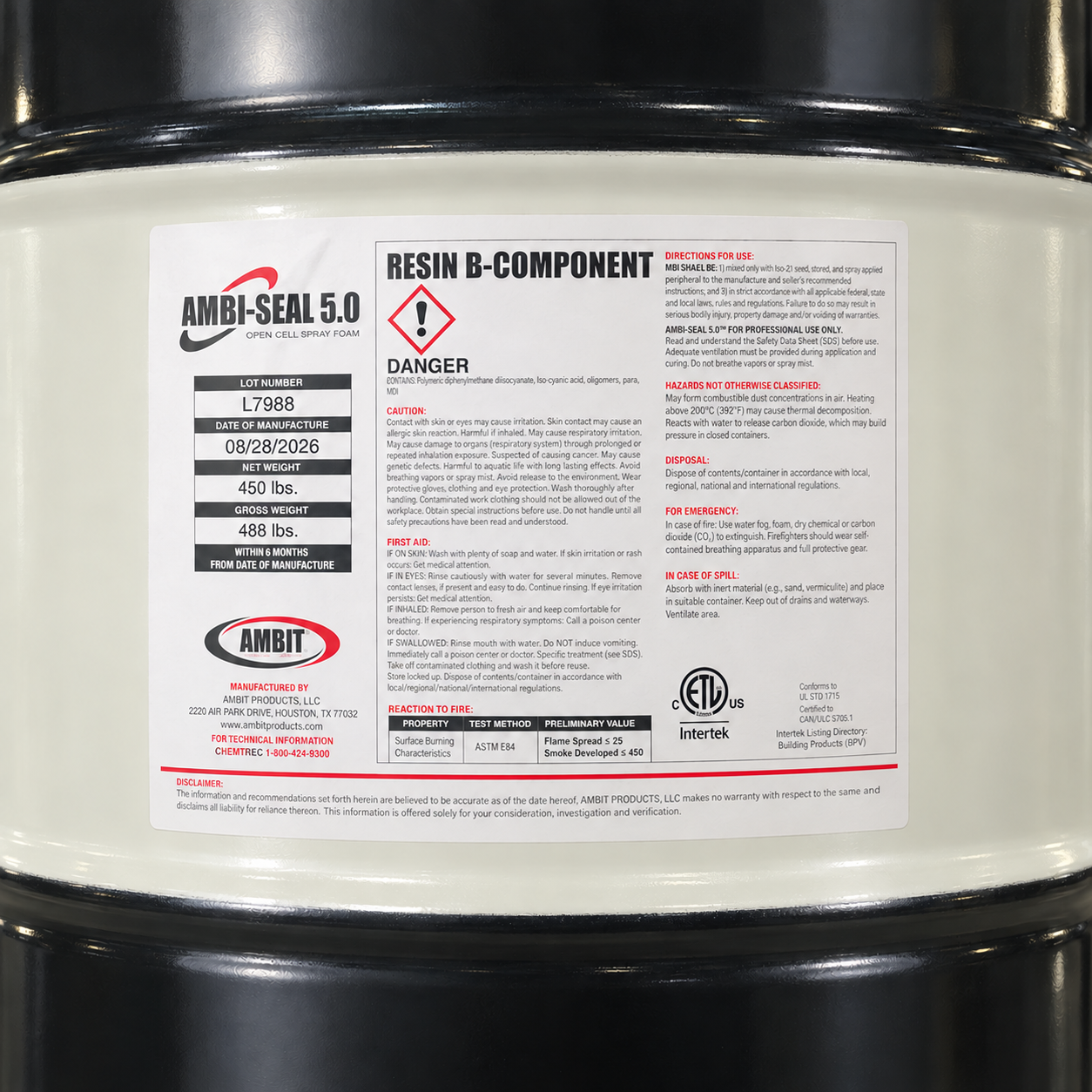 Ambit Seal 5.0 Open Cell Drum - Image 2