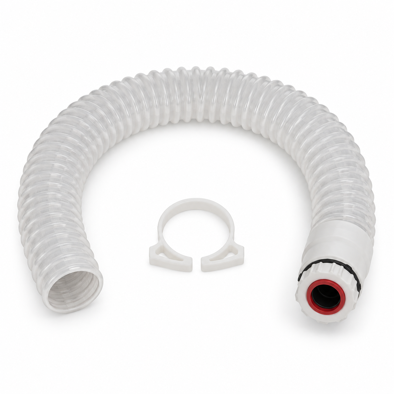 Bullard 20BT corrugated breathing tube with coupling and separate clamp