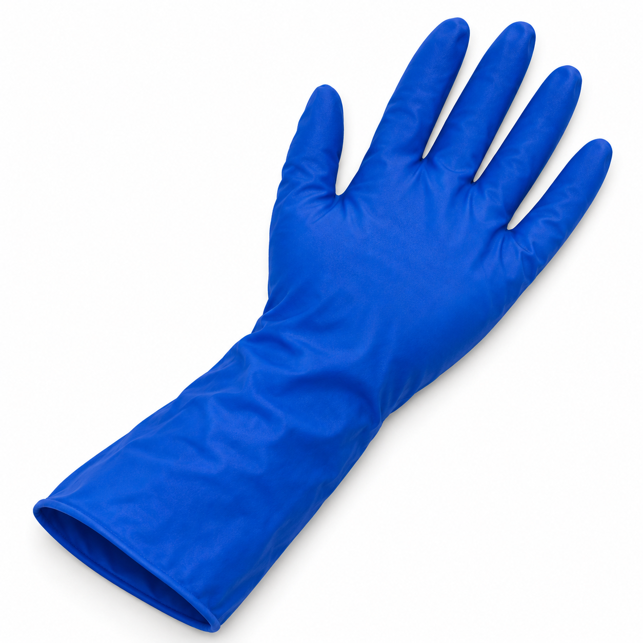 Safety Zone GRHL-XL-5M-P blue latex glove with 12-inch extended cuff