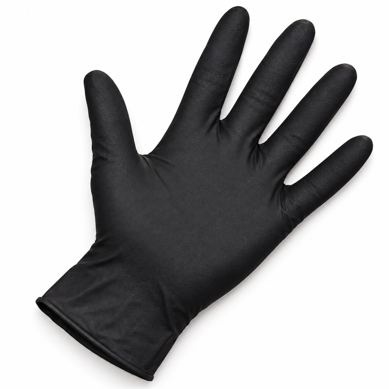 SAS Safety Raven 66511 large black nitrile disposable glove