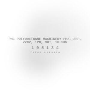 PMC Polyurethane Machinery PH2, 3HP, 220V, 1PH, 90T, 10.5KW