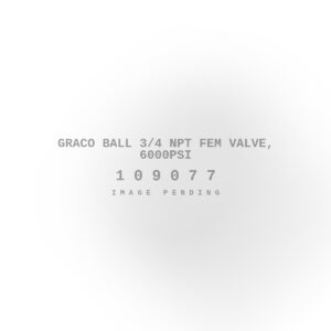 Graco Ball 3/4 NPT Fem Valve, 6000PSI