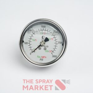 Graco Fluid Stainless Steel Pressure Gauge