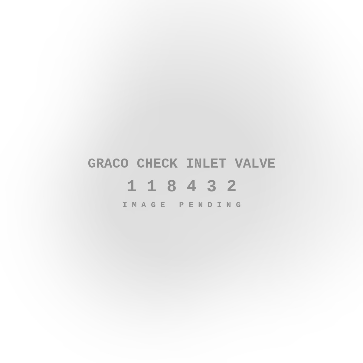 Graco Check Inlet Valve