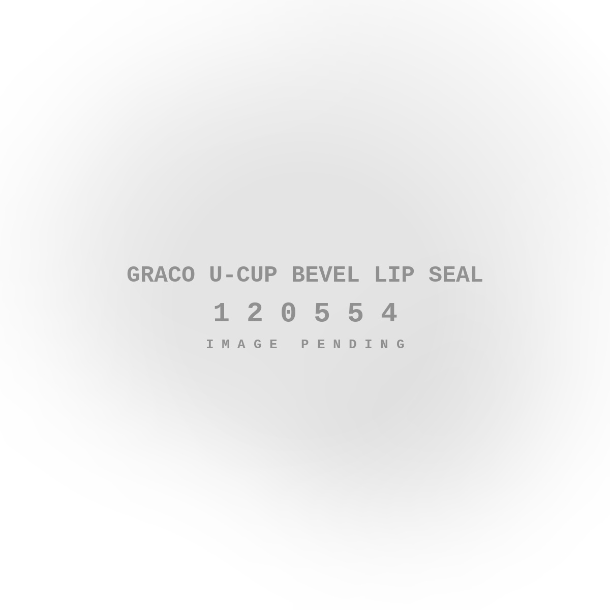 Graco U-Cup Bevel Lip Seal