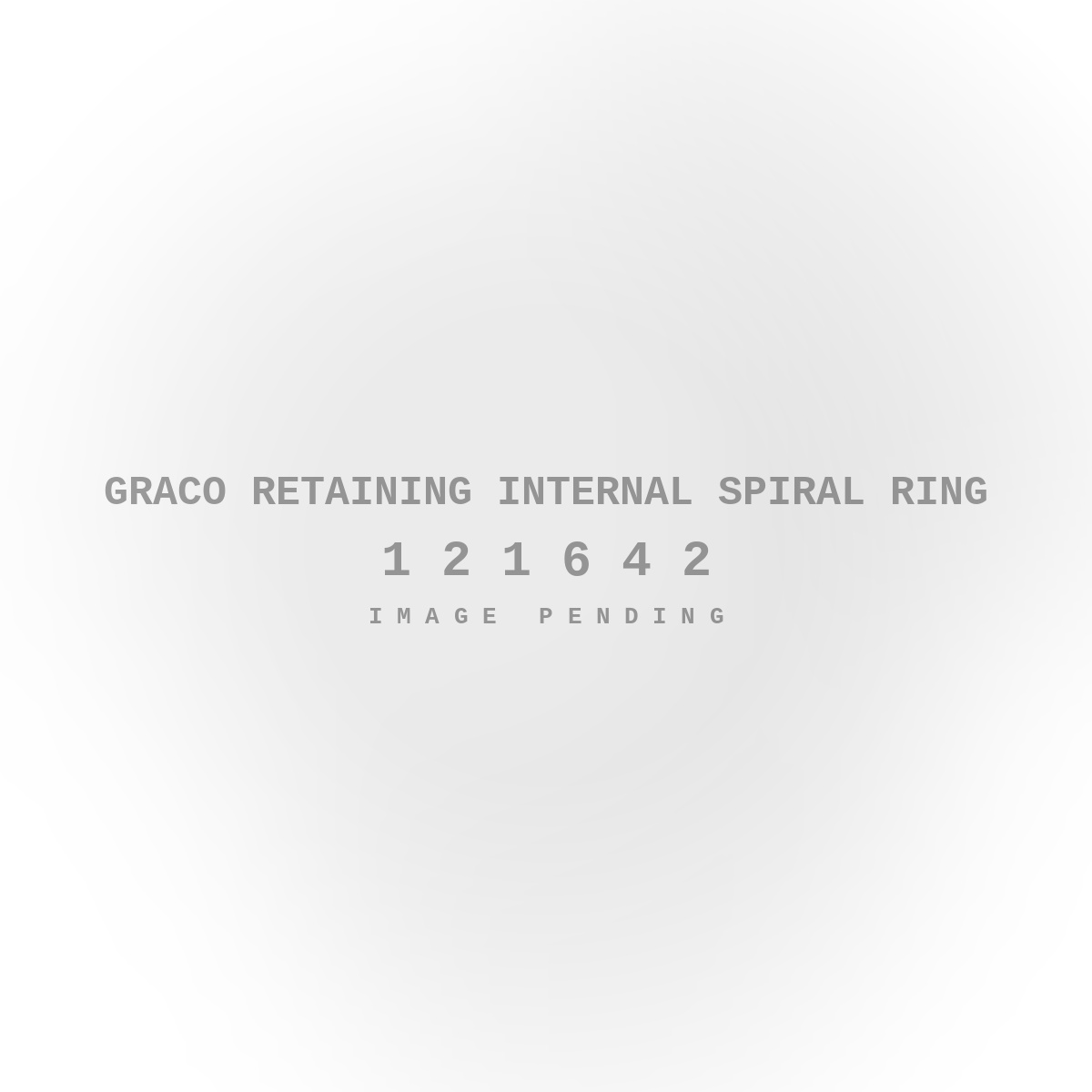 Graco Retaining Internal Spiral Ring