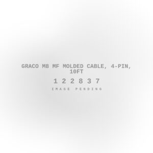 Graco M8 MF Molded Cable, 4-PIN, 10FT