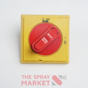 Graco Knob, Operator Disconnect Yellow Red Switch