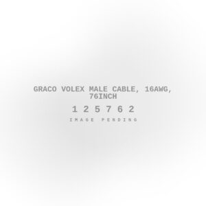 Graco Volex Male Cable, 16AWG, 76INCH