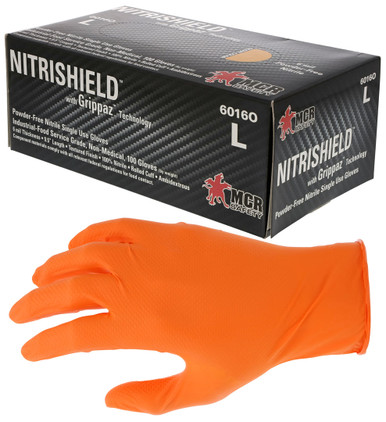 MCR Safety Gloves - Nitrishield Xlarge 6mil