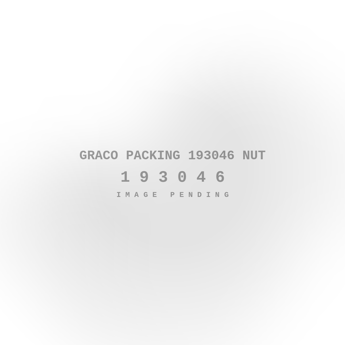 Graco Packing 193046 Nut