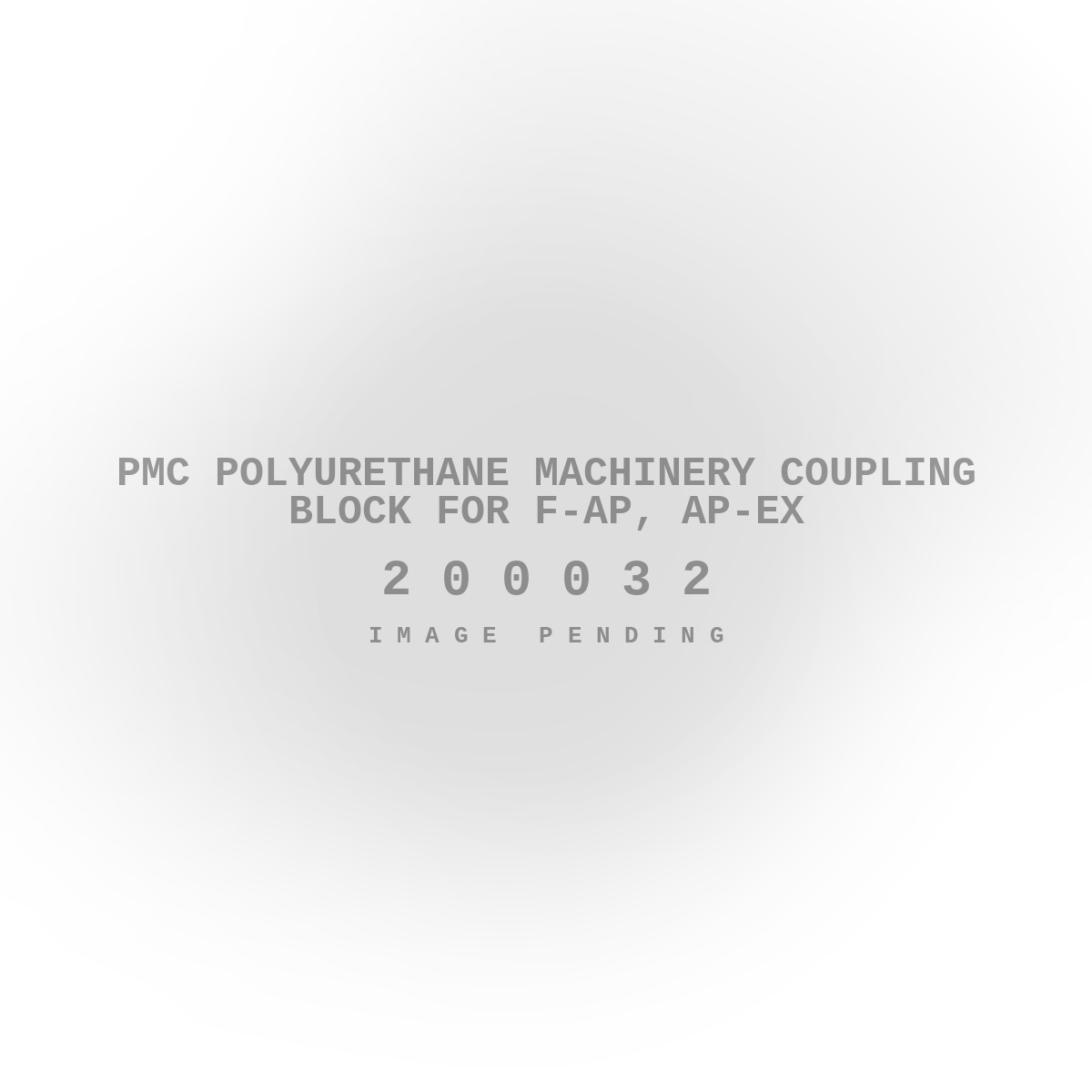 PMC Polyurethane Machinery Coupling Block for F-Ap, Ap-Ex