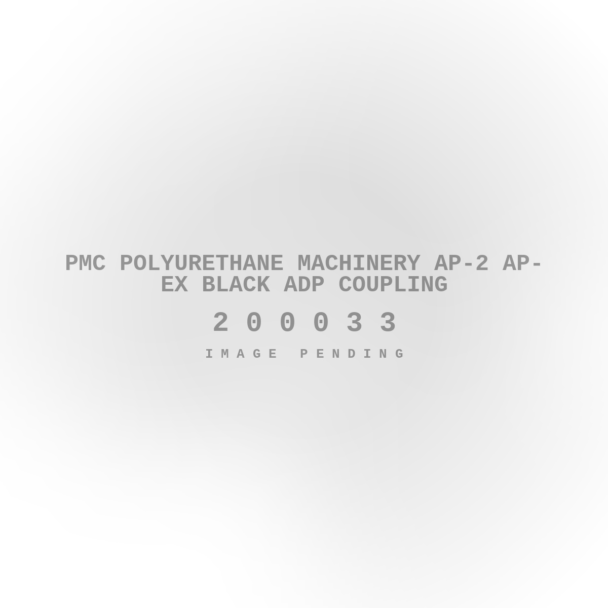 PMC Polyurethane Machinery AP-2 Ap-Ex Black Adp Coupling