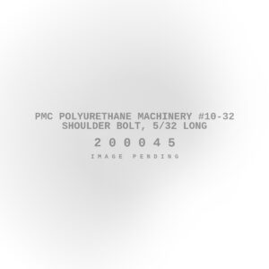 PMC Polyurethane Machinery #10-32 Shoulder Bolt, 5/32 Long