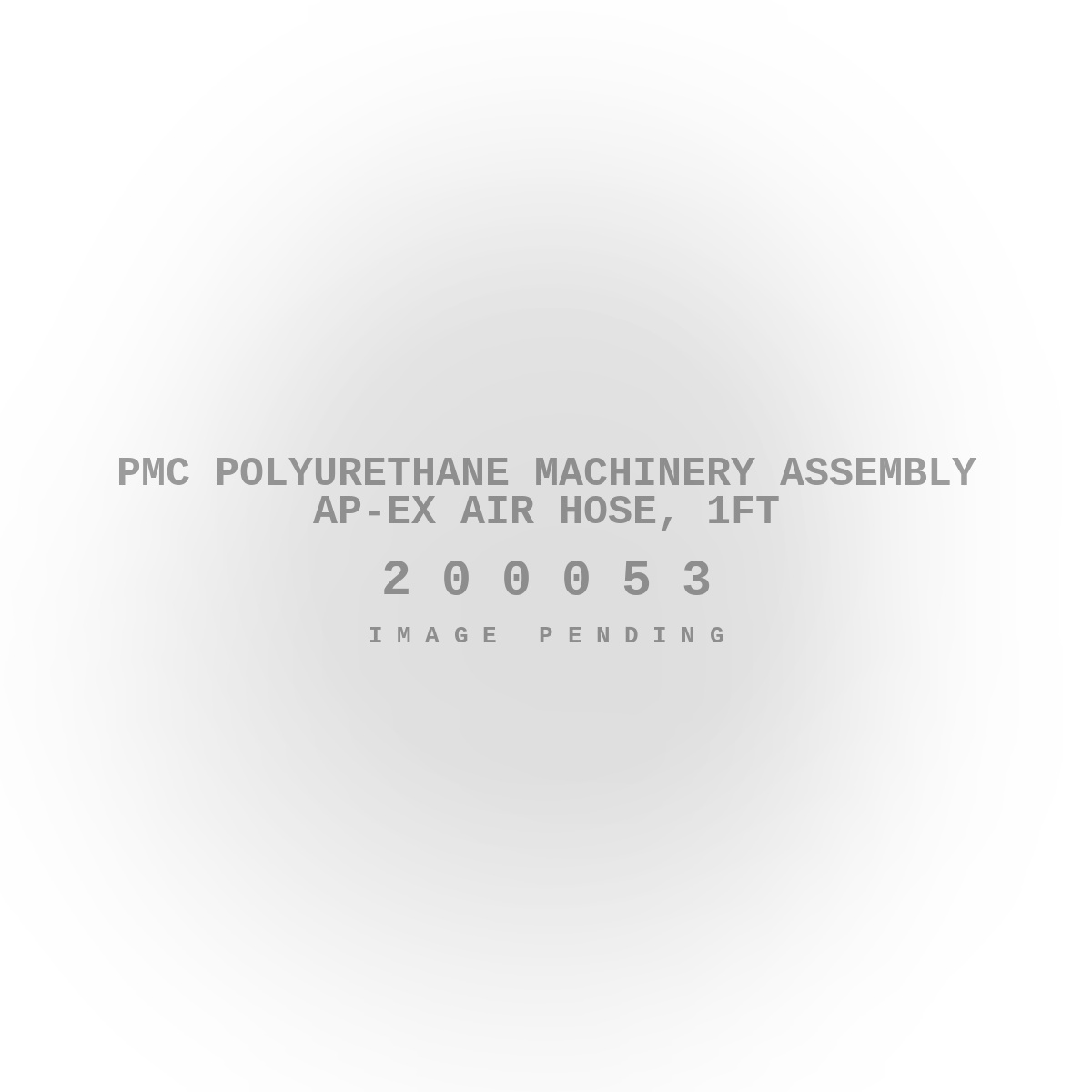 PMC Polyurethane Machinery Assembly Ap-Ex Air Hose, 1FT