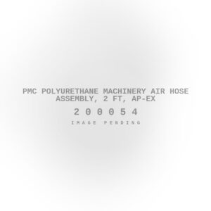 PMC Polyurethane Machinery Air Hose Assembly, 2 FT, Ap-Ex