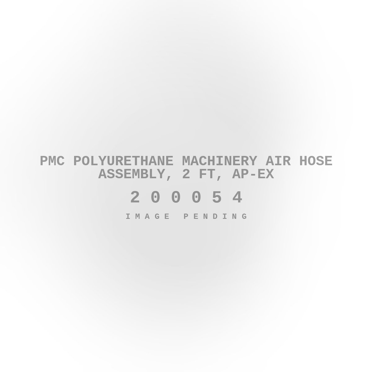 PMC Polyurethane Machinery Air Hose Assembly, 2 FT, Ap-Ex