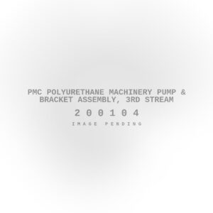 PMC Polyurethane Machinery Pump & Bracket Assembly, 3rd Stream