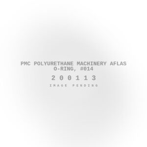 PMC Polyurethane Machinery Aflas O-Ring, #014