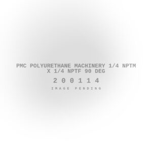 PMC Polyurethane Machinery 1/4 Nptm X 1/4 NPTF 90 Deg