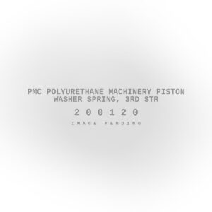 PMC Polyurethane Machinery Piston Washer Spring, 3rd Str