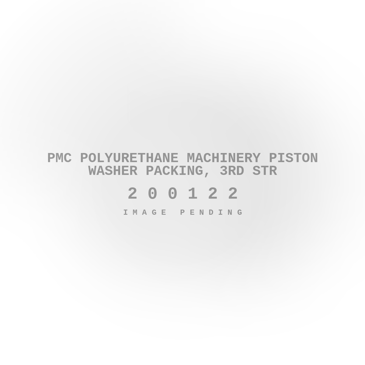 PMC Polyurethane Machinery Piston Washer Packing, 3rd Str