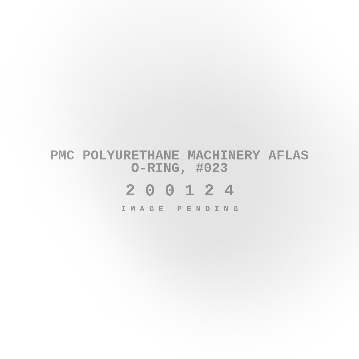 PMC Polyurethane Machinery Aflas O-Ring, #023