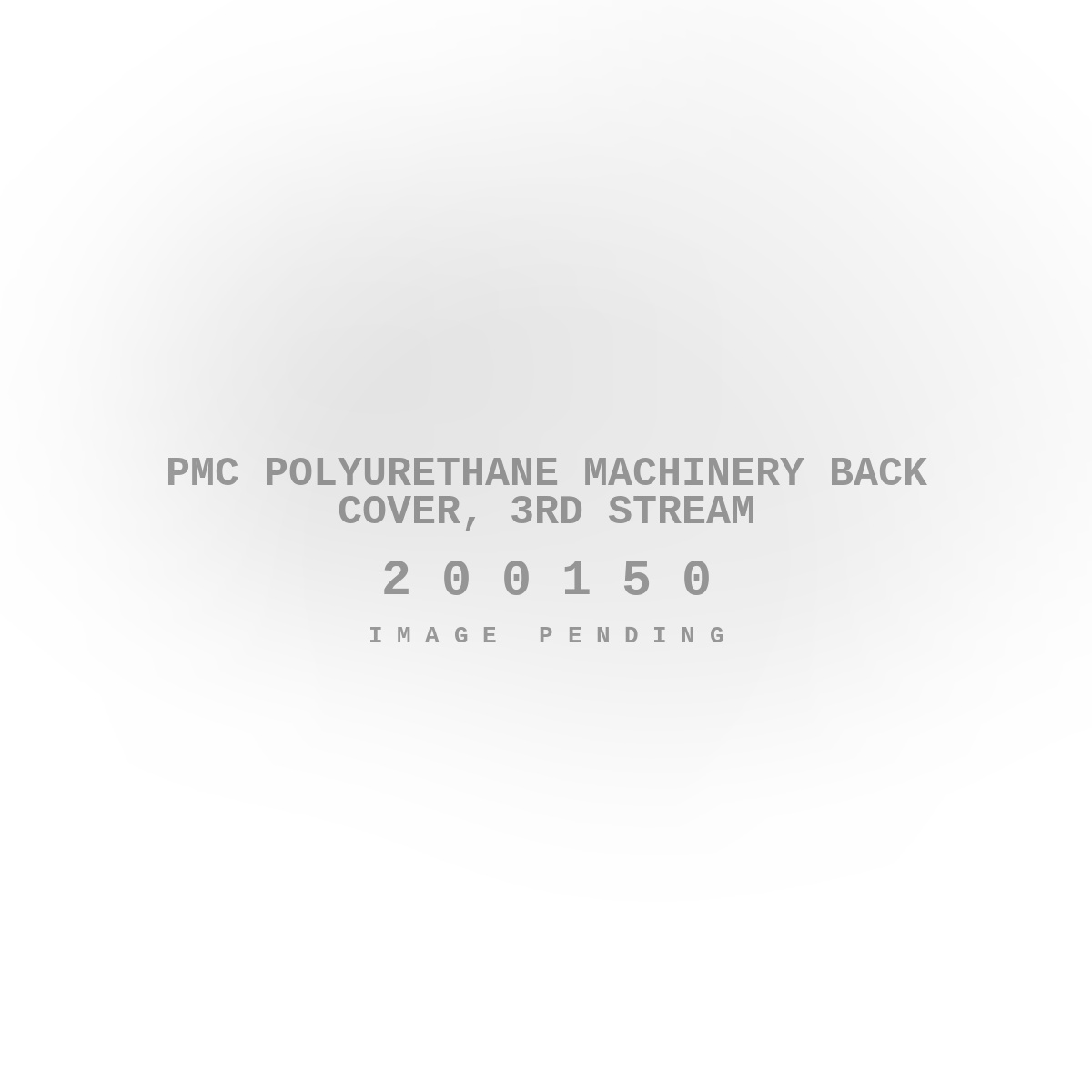 PMC Polyurethane Machinery Back Cover, 3rd Stream