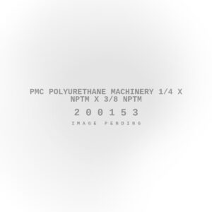 PMC Polyurethane Machinery 1/4 X Nptm X 3/8 Nptm