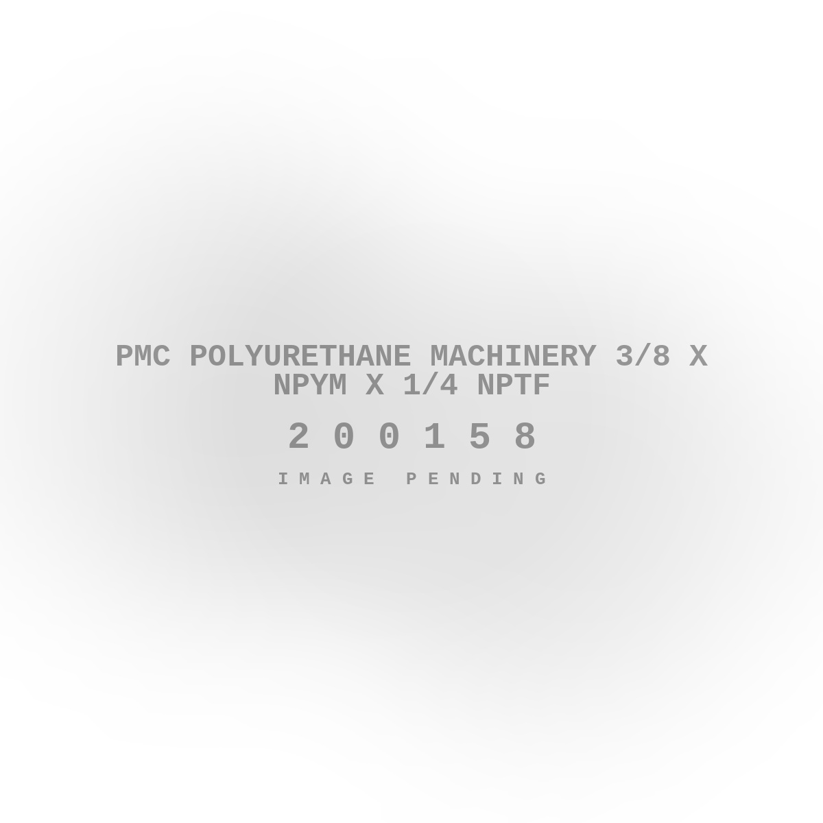 PMC Polyurethane Machinery 3/8 X Npym X 1/4 NPTF