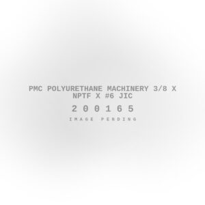 PMC Polyurethane Machinery 3/8 X NPTF X #6 JIC