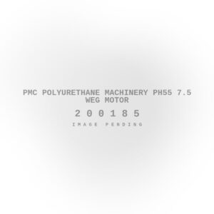 PMC Polyurethane Machinery PH55 7.5 Weg Motor