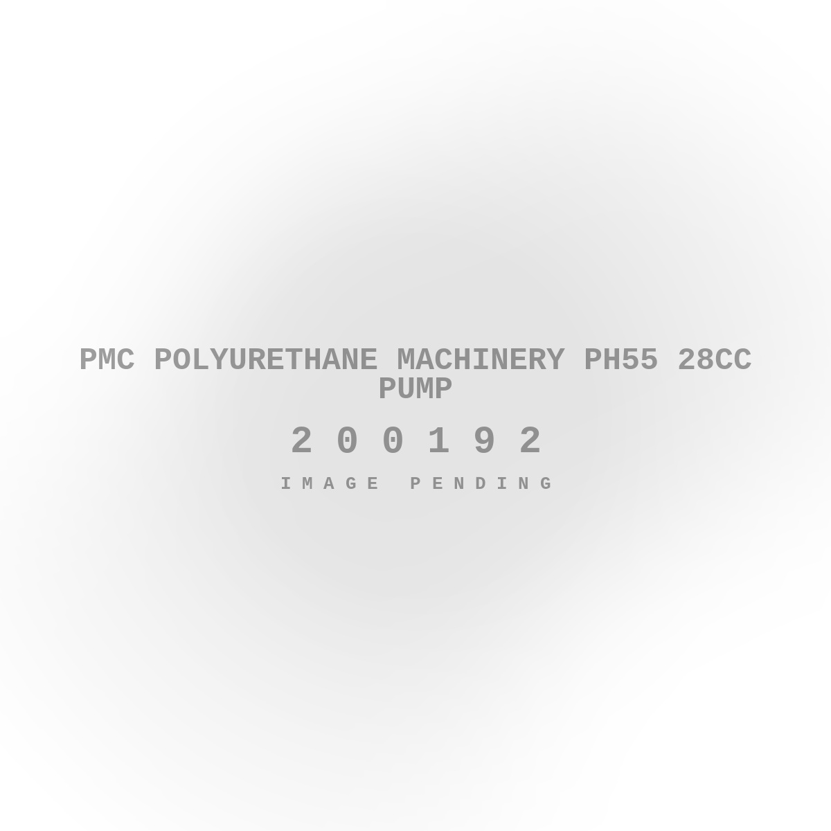 PMC Polyurethane Machinery PH55 28CC Pump