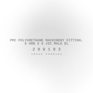 PMC Polyurethane Machinery Fitting, 8 ORB X 6 JIC Male El