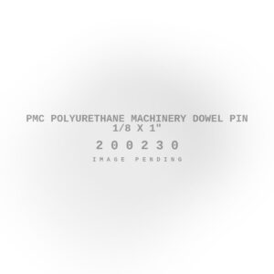 PMC Polyurethane Machinery Dowel Pin 1/8 X 1"