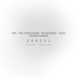 PMC Polyurethane Machinery 460V Transformer