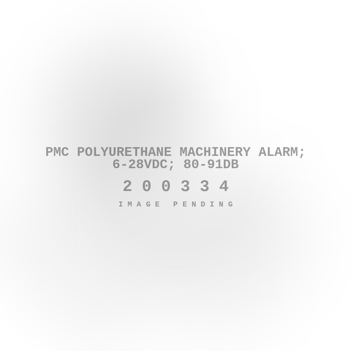 PMC Polyurethane Machinery Alarm; 6-28VDC; 80-91db