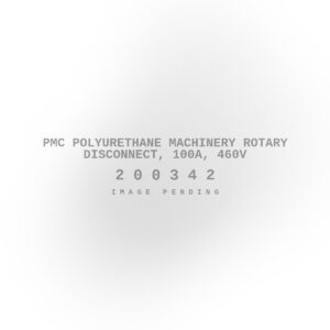 PMC Polyurethane Machinery Rotary Disconnect, 100A, 460V