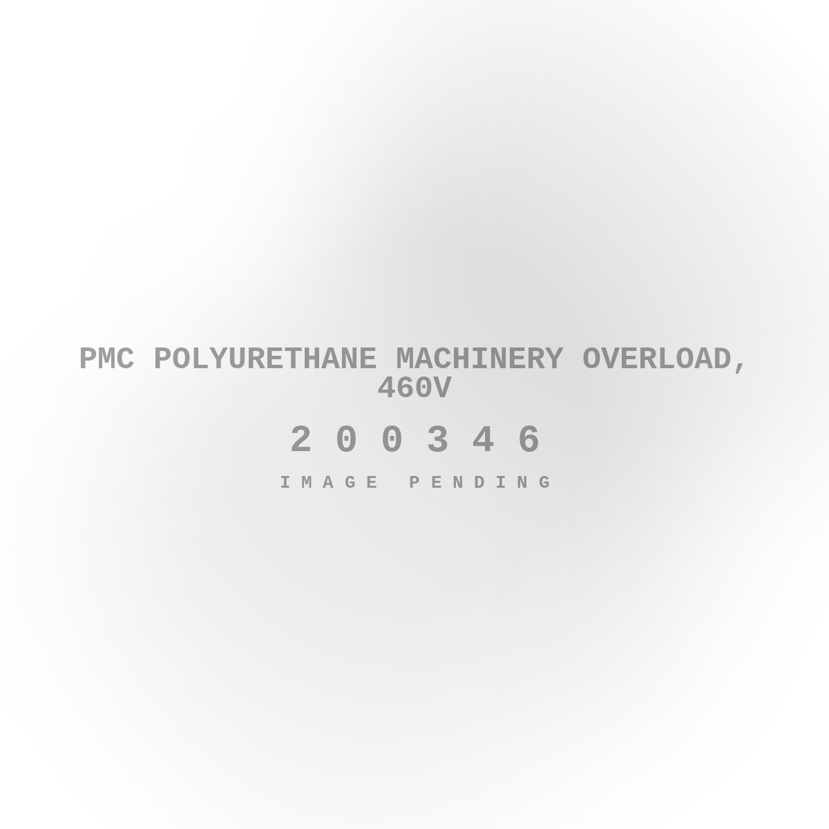 PMC Polyurethane Machinery Overload, 460V