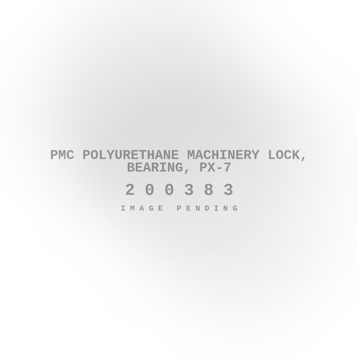 PMC Polyurethane Machinery Lock, Bearing, PX-7