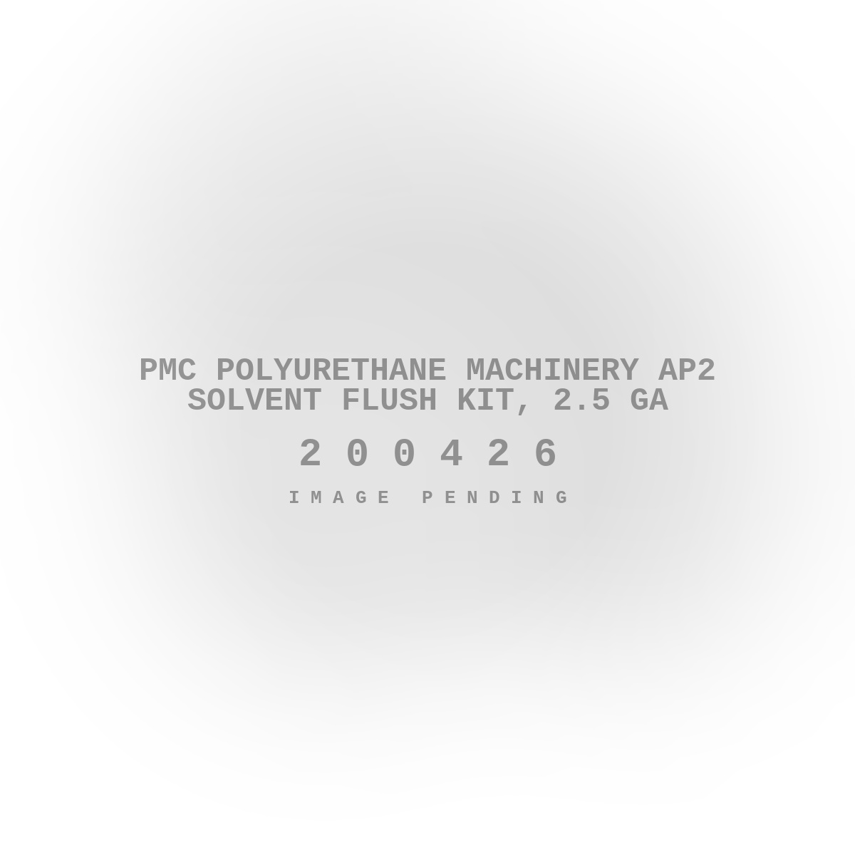 PMC Polyurethane Machinery AP2 Solvent Flush Kit, 2.5 Ga
