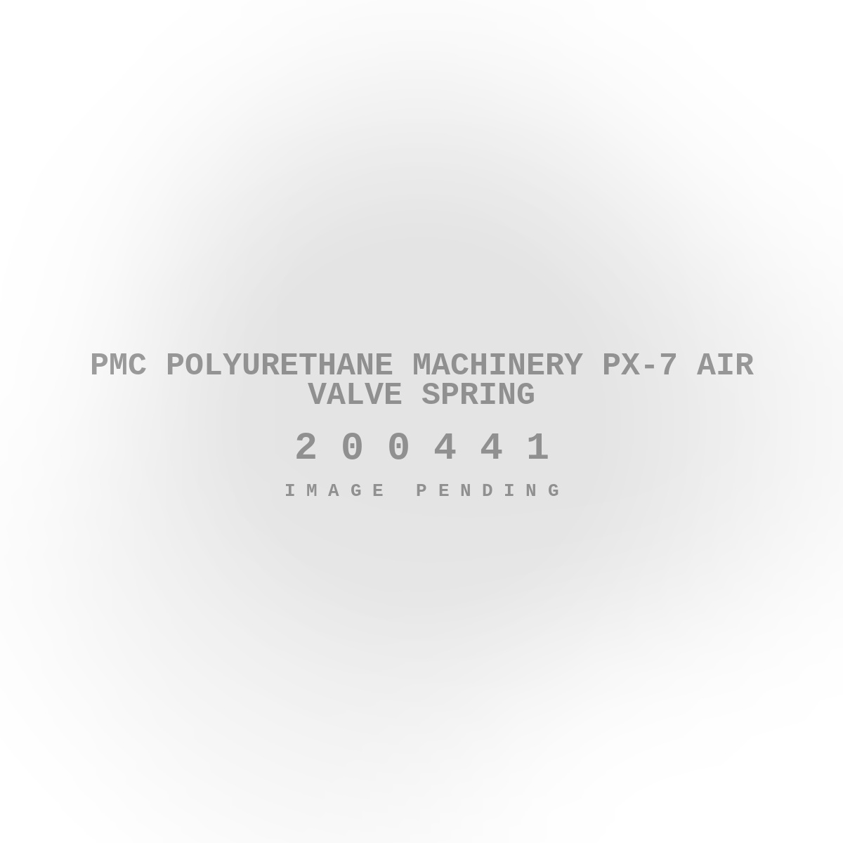 PMC Polyurethane Machinery PX-7 Air Valve Spring
