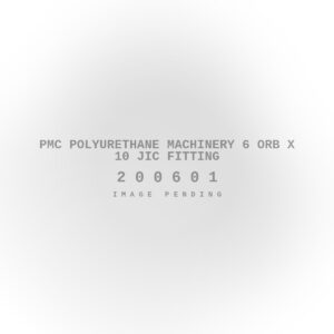 PMC Polyurethane Machinery 6 ORB X 10 JIC Fitting