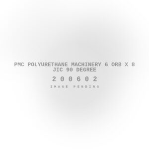 PMC Polyurethane Machinery 6 ORB X 8 JIC 90 Degree