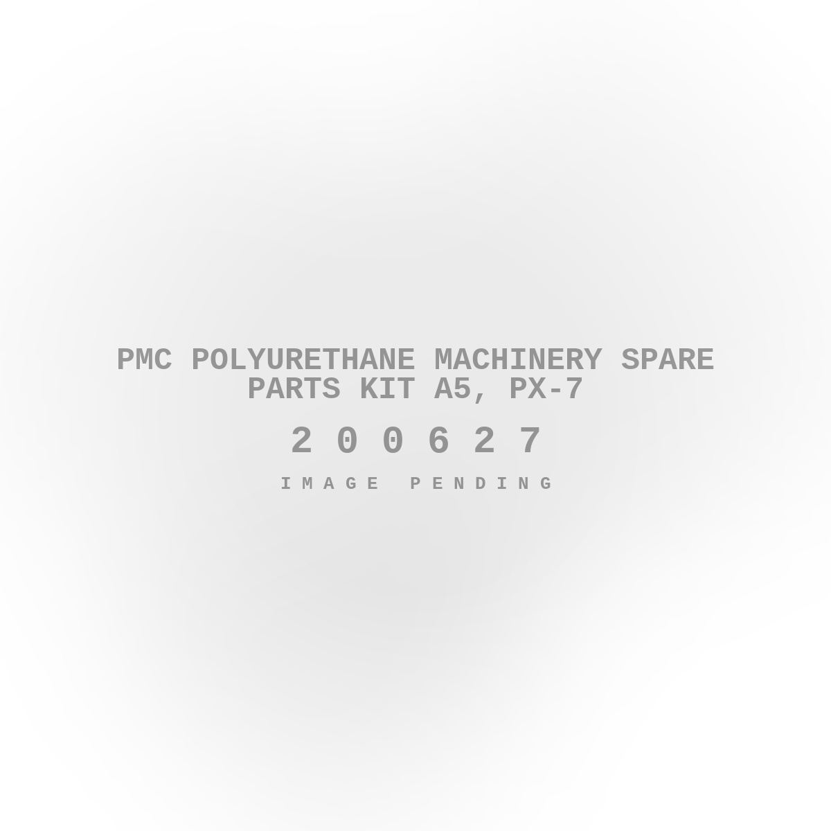 PMC Polyurethane Machinery Spare Parts Kit A5, PX-7