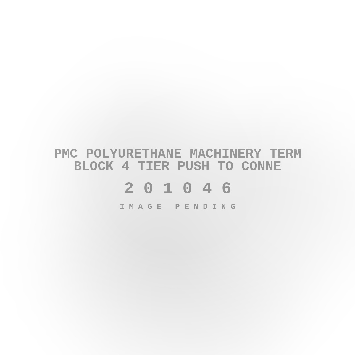 PMC Polyurethane Machinery Term Block 4 Tier Push to Conne