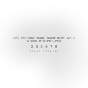 PMC Polyurethane Machinery AP-3 W/000 Mix/PCT-Pkg