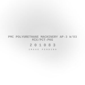 PMC Polyurethane Machinery AP-3 W/03 Mix/PCT-Pkg