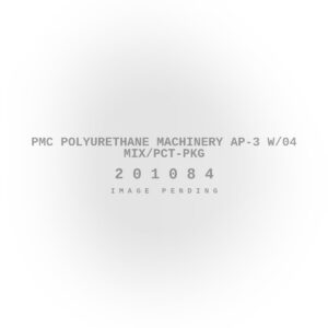 PMC Polyurethane Machinery AP-3 W/04 Mix/PCT-Pkg