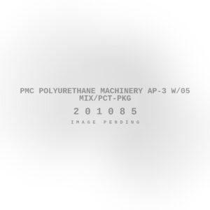 PMC Polyurethane Machinery AP-3 W/05 Mix/PCT-Pkg